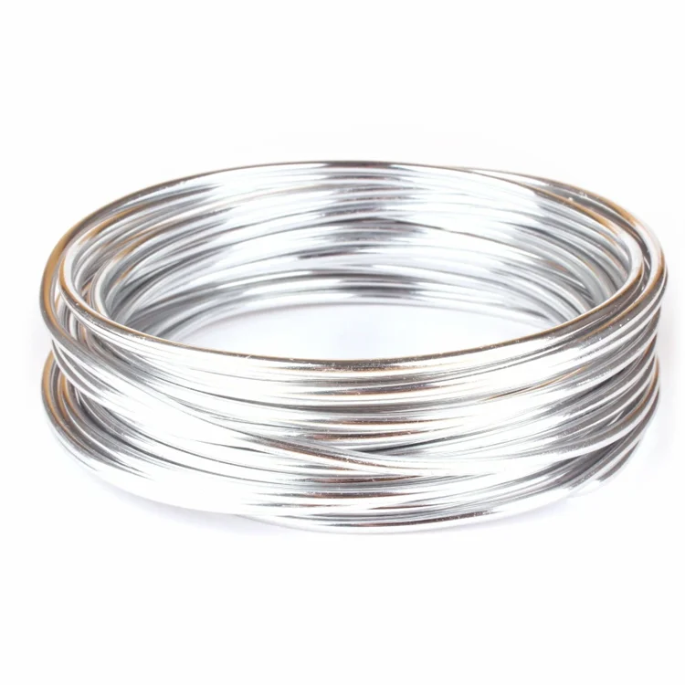 Aluminum wire customization 0.8mm,0.9mm,1mm,1.2mm,1.6mm,2.0mm,2.4mm Round aluminium wire 8 mm for lightning