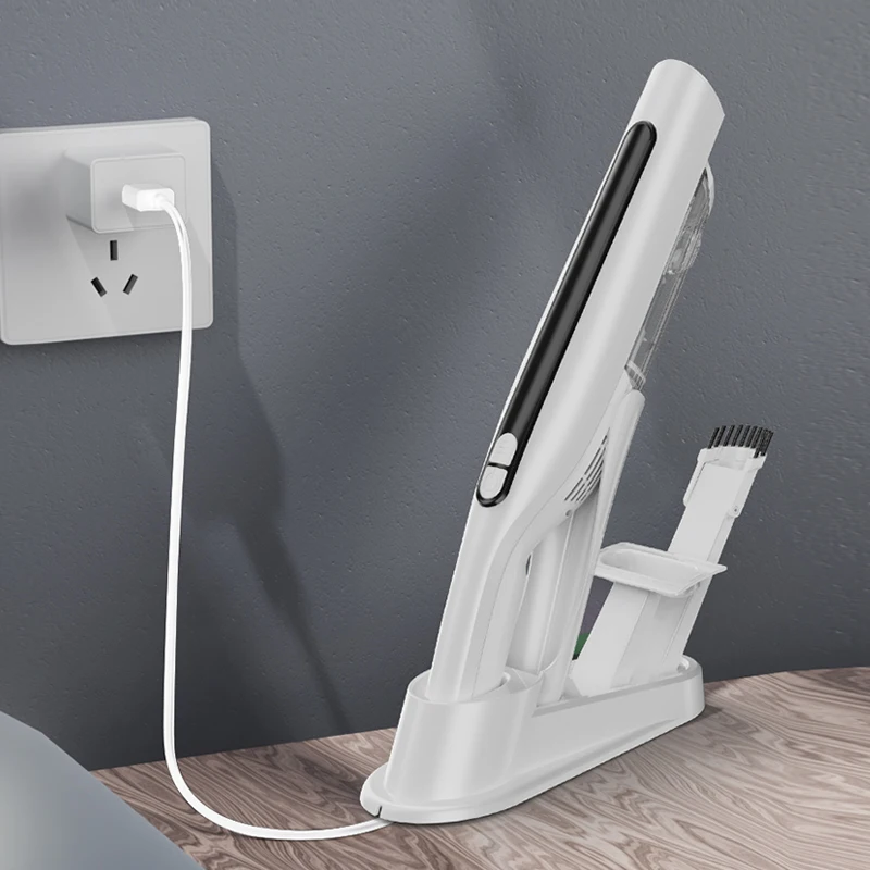 Portable Industrial Handheld Mini Vacuum Clear Powerful Cordless Vacuum Cleaner for Car