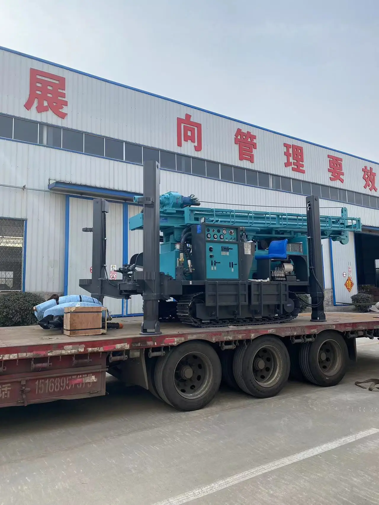 Дизельный двигатель CNSW180QR 180 м передвижная буровая установка для канальцевых скважин