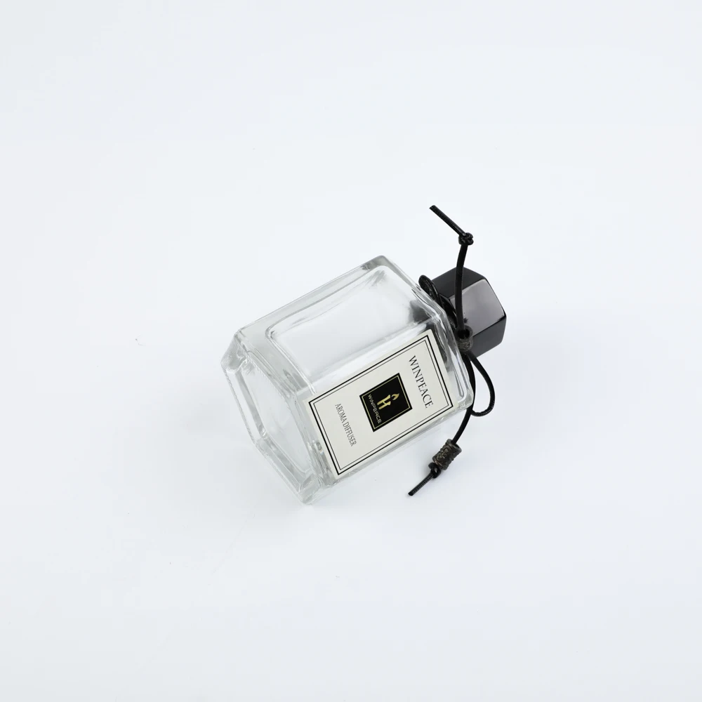 2020 New 100ml Luxury scents metal lid decorative high quality reed diffuser with glass jar