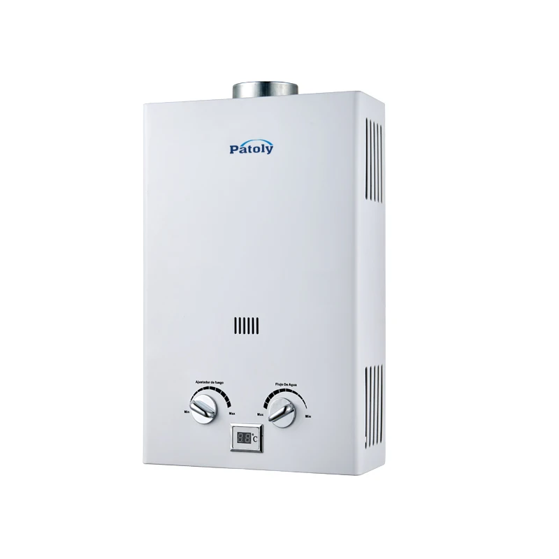 10L Natural gas hot water heater tankless water heater outdoors 6L portable gas instant propane water heater