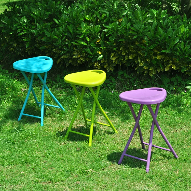 
Custom Metal Frame Pp Potable Chinese Collapsible Stool 