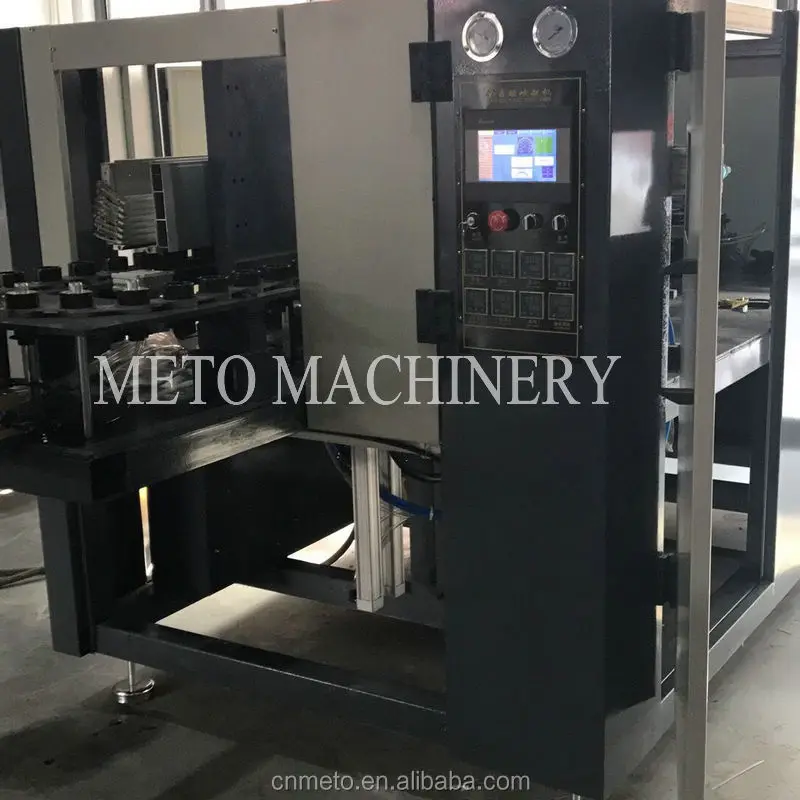 2 Cavity 500ML hand feeding Automatic Preform Blow Molding Mould Processing Blower Plastic PET Bottle Blowing Making Machine