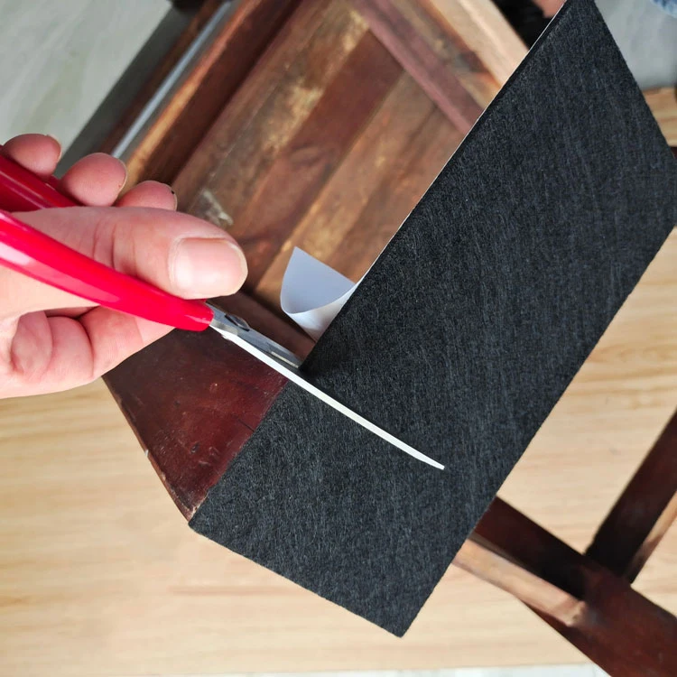 Promotional pvc felt non-slip self adhesive hard surfaces chair legs furniture pads