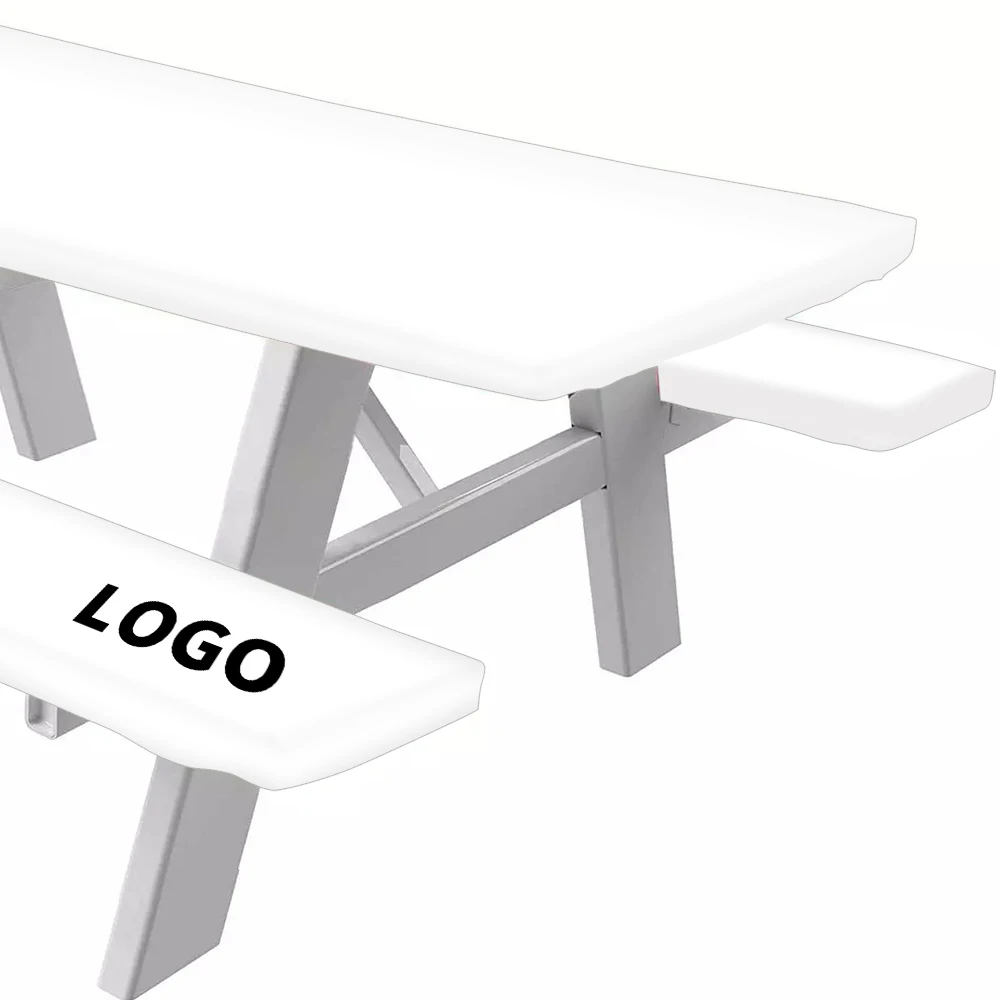 White Rectangular wholesale chair covers wedding decoration chair covers for plastic chairs