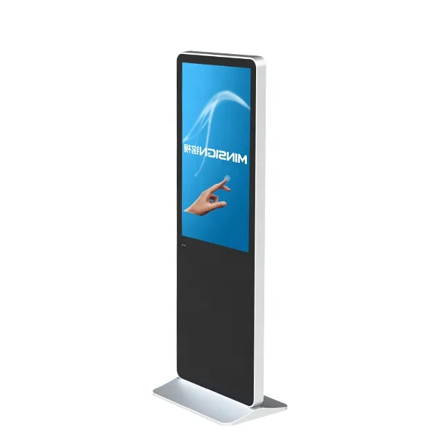 
OEM Meansign 42 Floor Stand LCD Digital Signage 43 IR 10 Points Multi Touch Monitor Infrared Touch Wifi Android Screen 