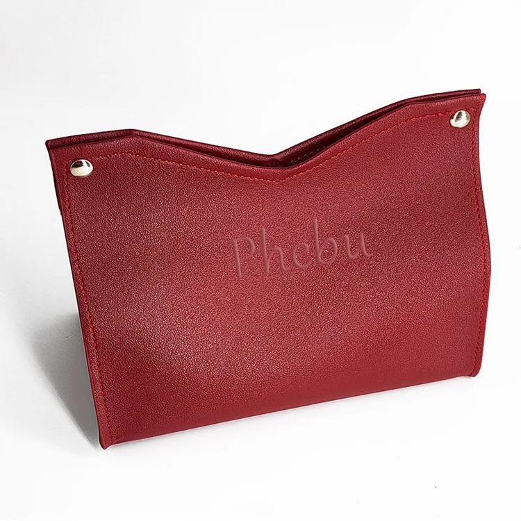 Tissue Box Holder Waterproof Napkin Paper Tissue Case Toilet Paper Dispenser Box Holder Storage Bag