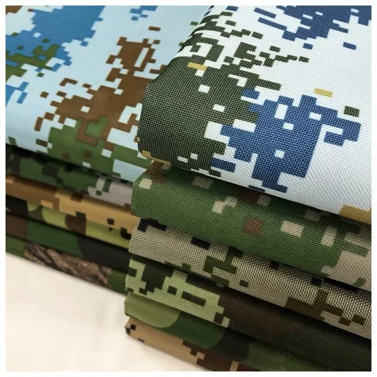 1000D Nylon Cordura Backpack Military Camouflage Fabric PU Coated