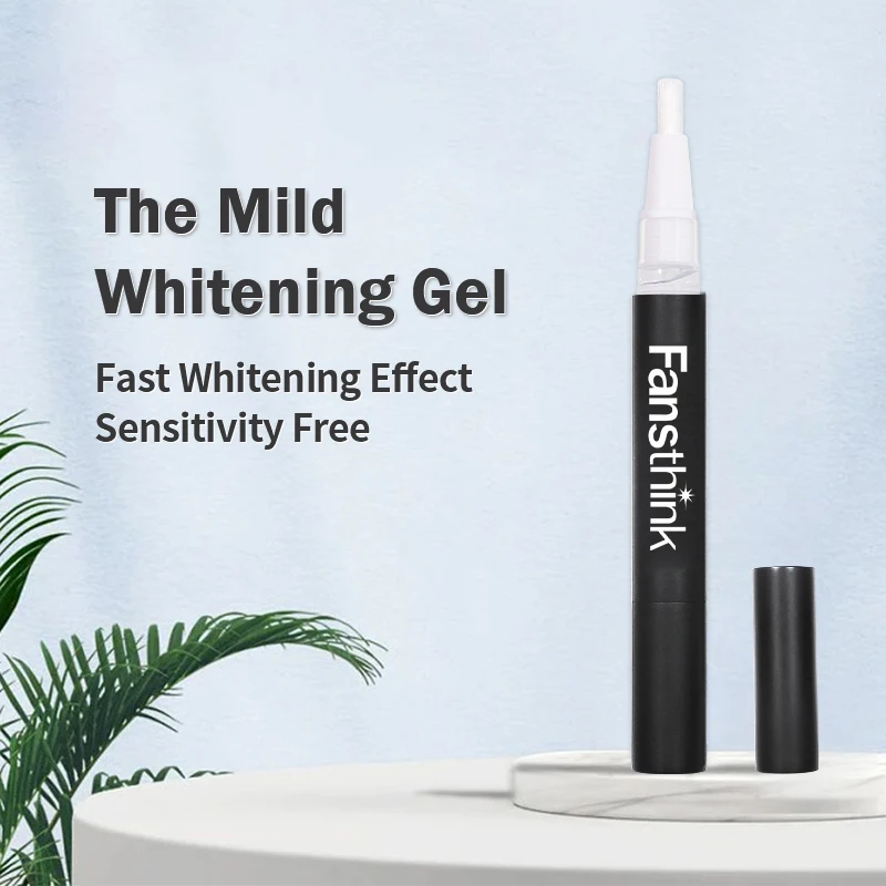 Fansthink Teeth Whitening Kit Private Logo Teeth Whitening Kit Gel Pen Wireless Led Light Teeth Whitening Home Kit