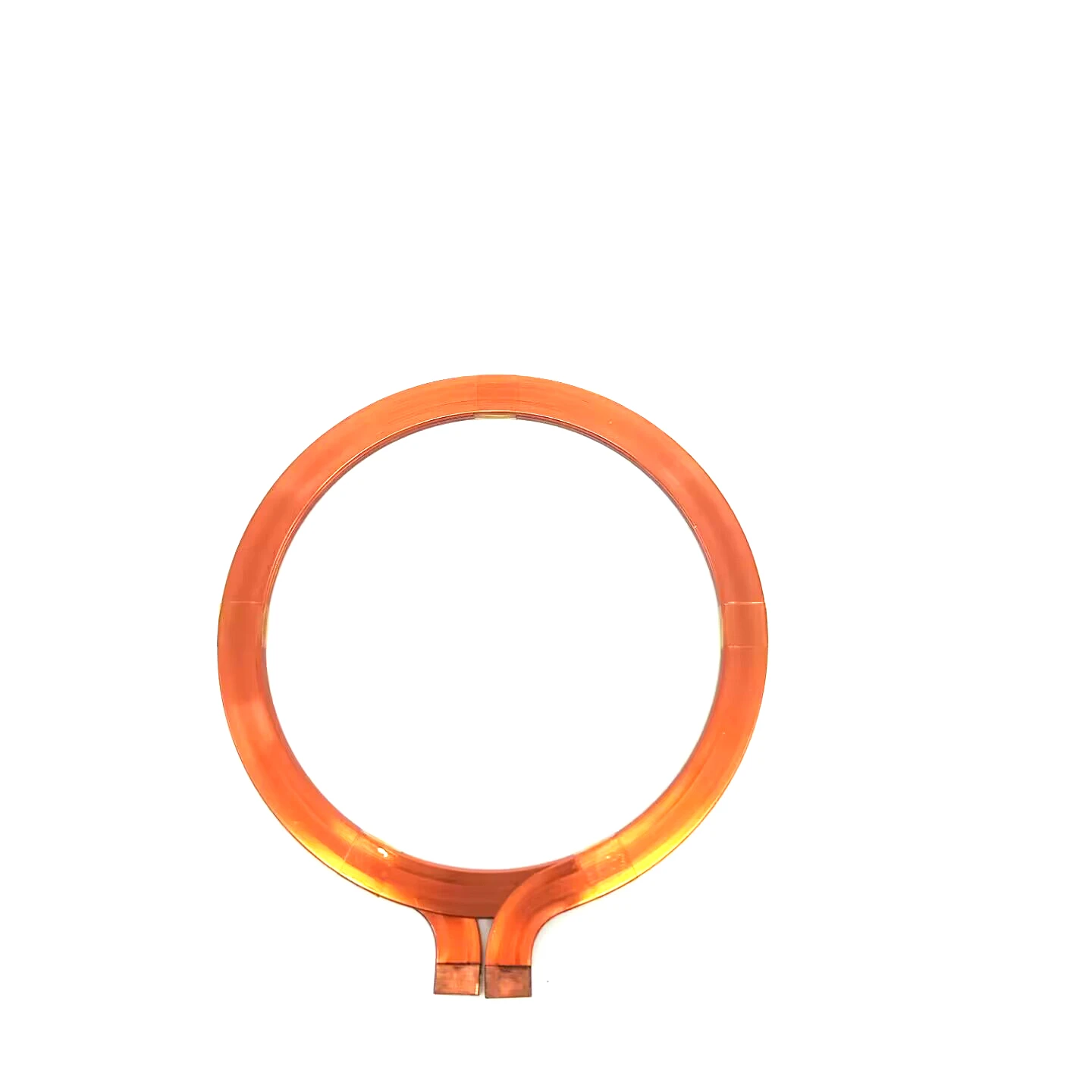 popular customized inductor coil flat wire winding coil flat copper edge strip winding coil