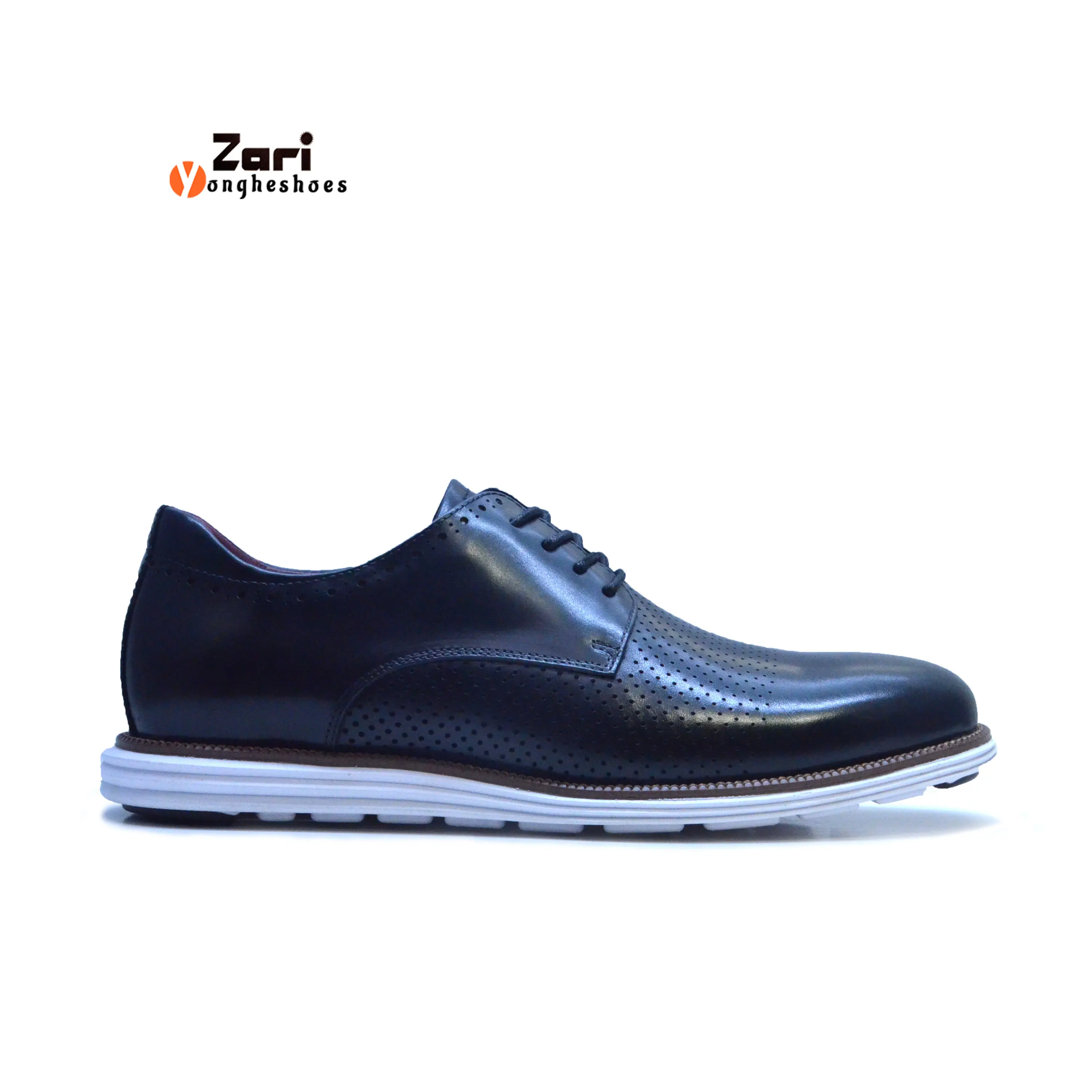 Zari Custom Original Breathable Casual Dress Shoes Genuine Leather For Shoes Men Oxfords