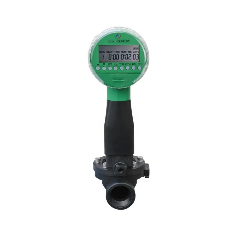 Solar power solenoid valve solenoid valve timer controller
