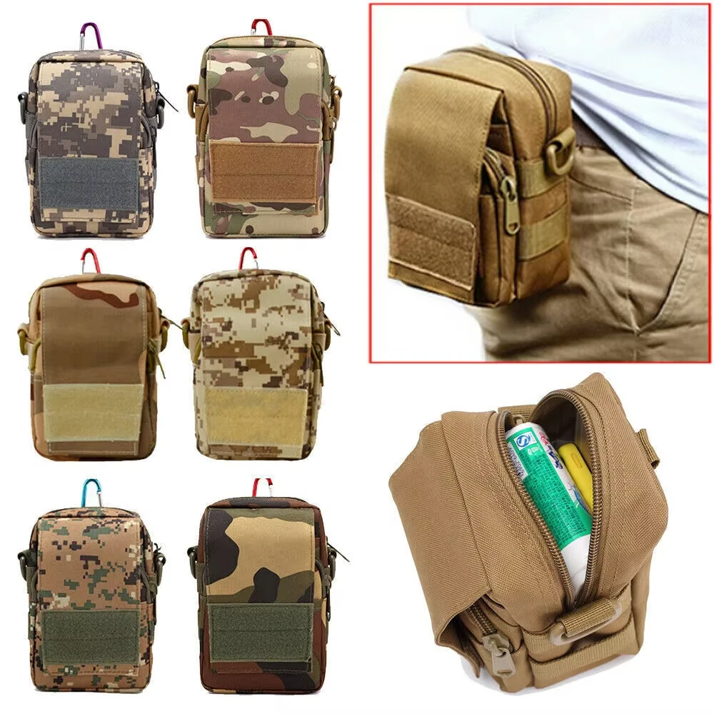 Tactical Molle Pouch Outdoor Men Waist Bag Utility Gadget Phone Organizer Bag Multifunctional Bag
