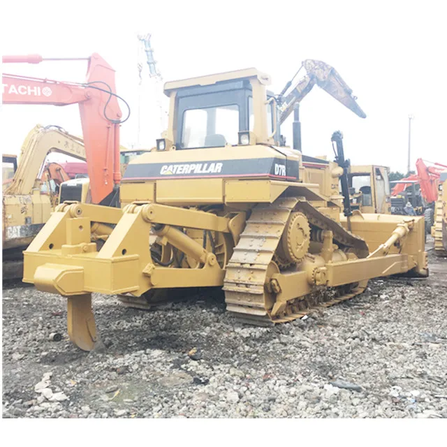 Secondhand D7G/D7R/D7H Crawler bulldozer with blade and ripper Also Have CAT D3 D4 D5 D6 D7 D8 D9 D10 dozer