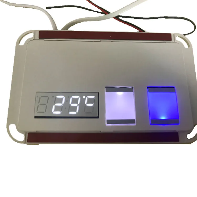 Light mirror power driver with antifog CE touch sensor light switch