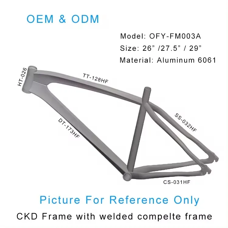 Factory price aluminum bicycle carbon MTB frame 29er bikes frame t800 carbon fiber frame with inner cables