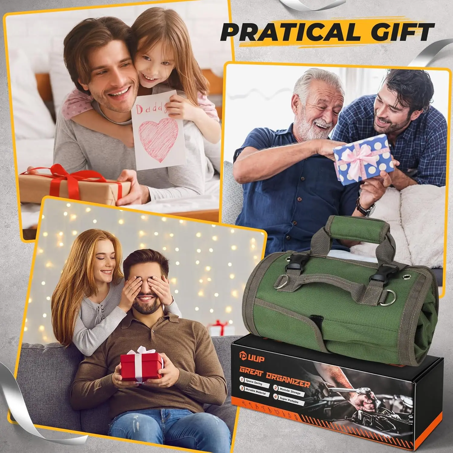 Hot Sales Waterproof oxford Multifunctional Storage Bags professional folding Carry Rolling Up Tool Bag