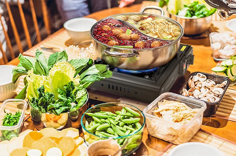 excellent quality factory supply 4 burner built-in gas hob camping gas cookers