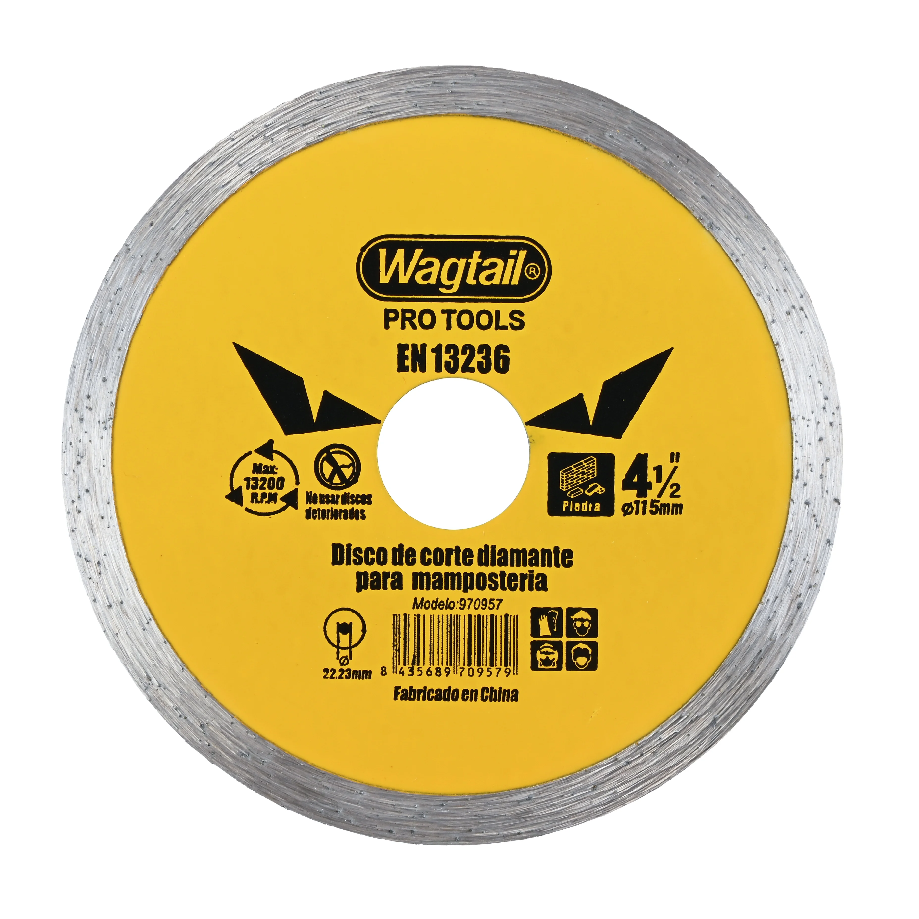 Factory Custom 115 Diamond Saw Blade Wet Blade 7MM Cutting Saw Blade for Diamond