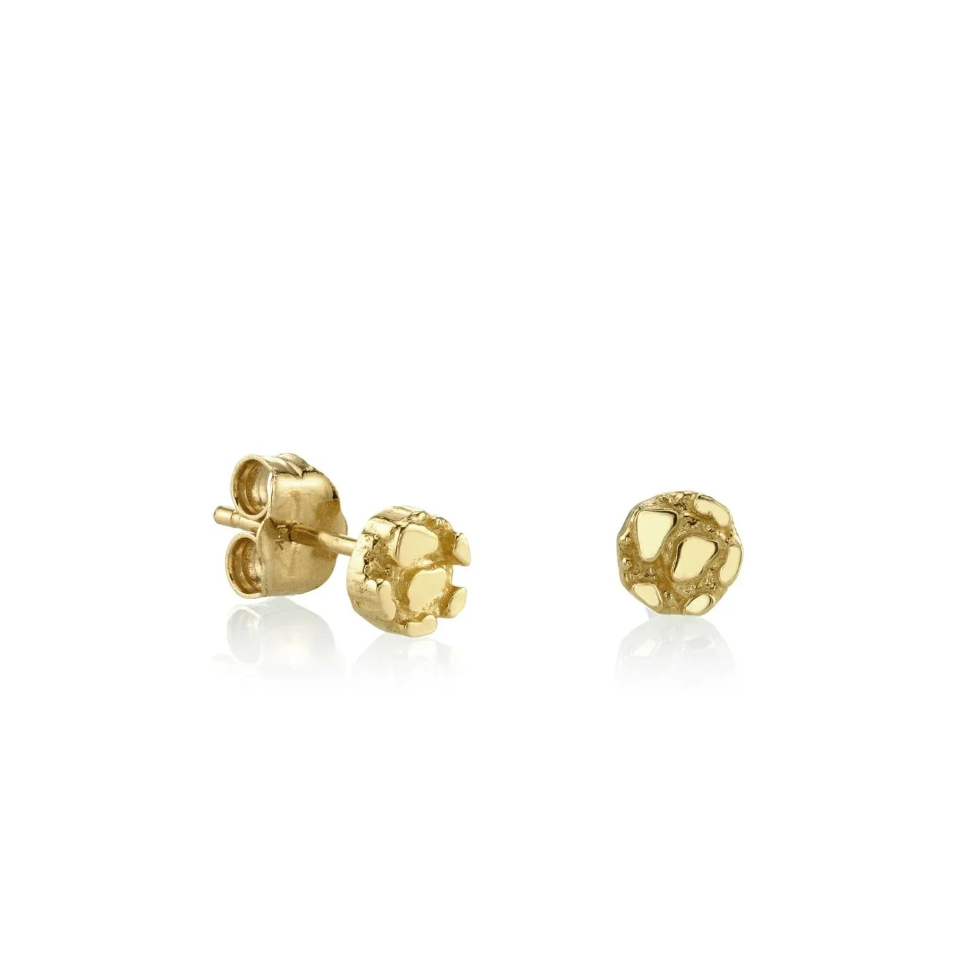 925 Sterling Silver Trendy Mini Earrings Stud Jewelry Gold Wholesale