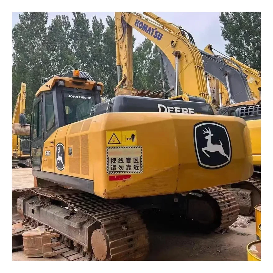 Used John deere E210 excavator at a low price