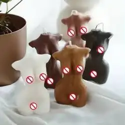 2024 Hot Sale Porn Candles Female Nude Body Shape Candles Art Sculpture Statue Soy Wax Body Shaped Massage Candles
