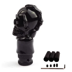 JDMotorsport88 Car Universal Manual Wicked Skull Head Gear Stick  Shift Shifter Knob