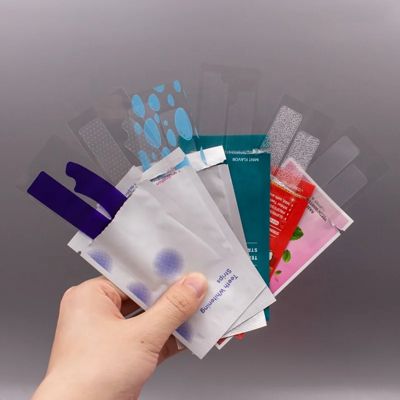 3D and V34 flavoured teeth whitening strips whiting strips for adult teeth