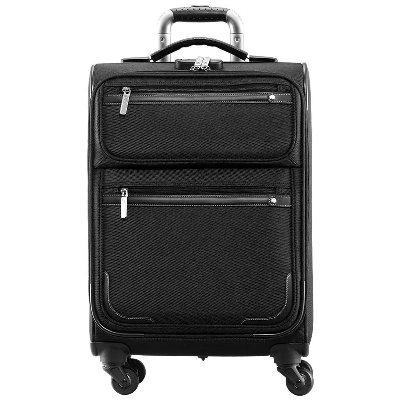 combination lock hand luggage bags 4 spiner caster wheel sutcase travel trolley bags