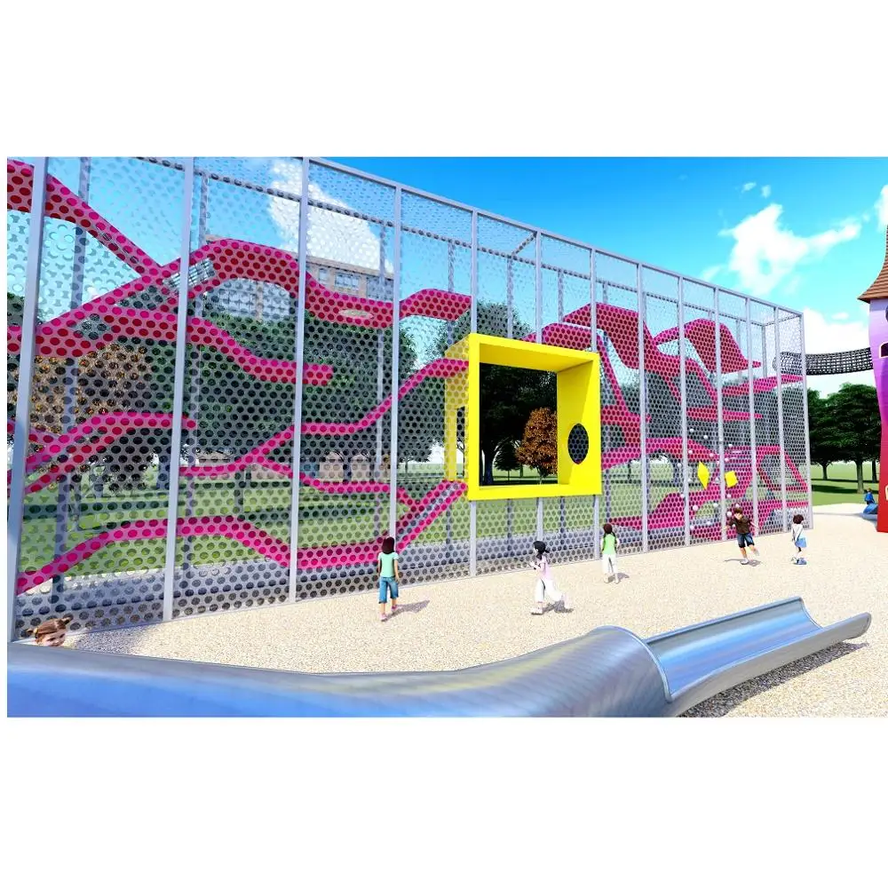 Amusement park attractive children outdoor garden amusement equipment park