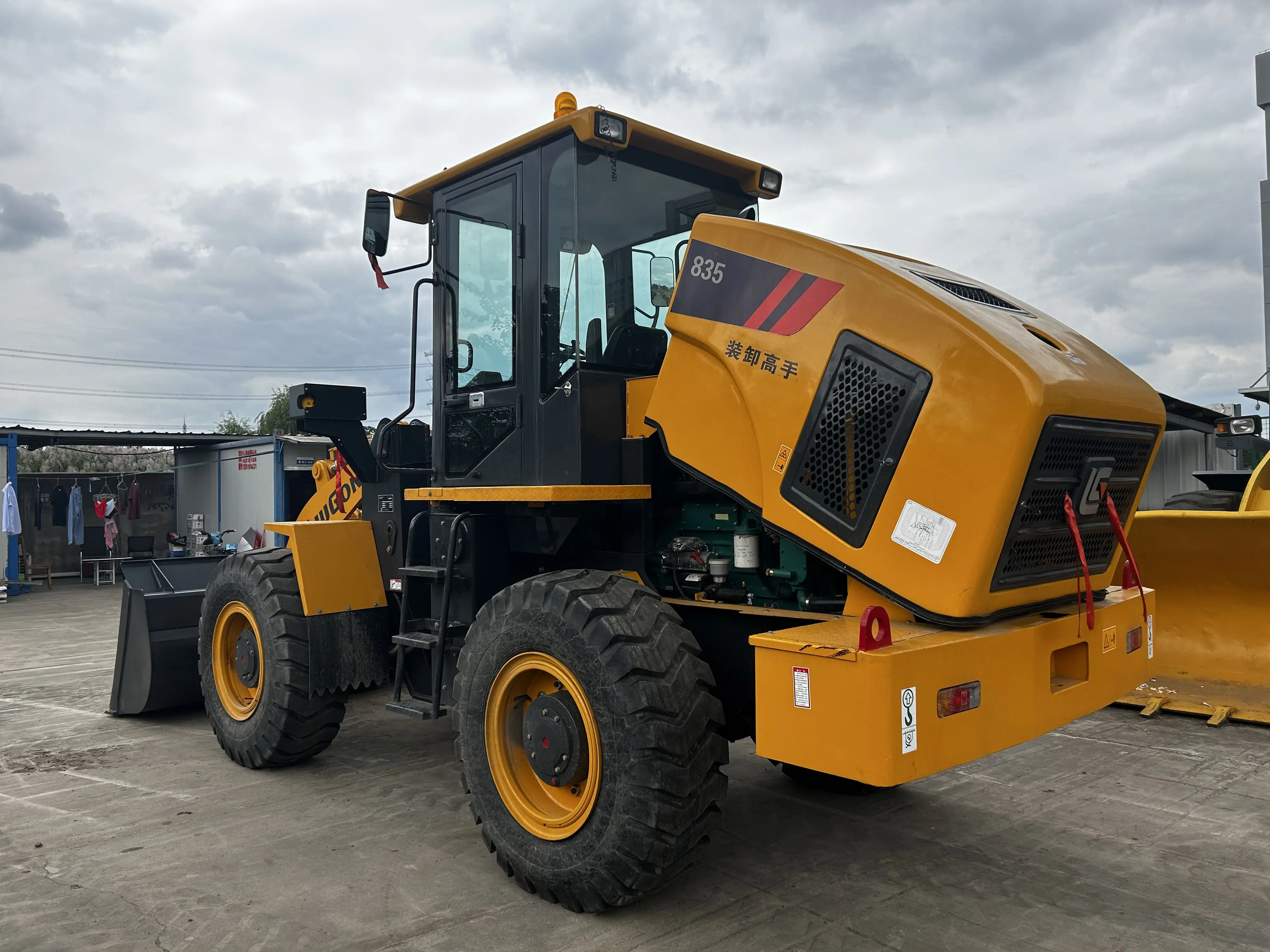 Used GL835 LIUGONG good condition second hand cheap used backhoe loader