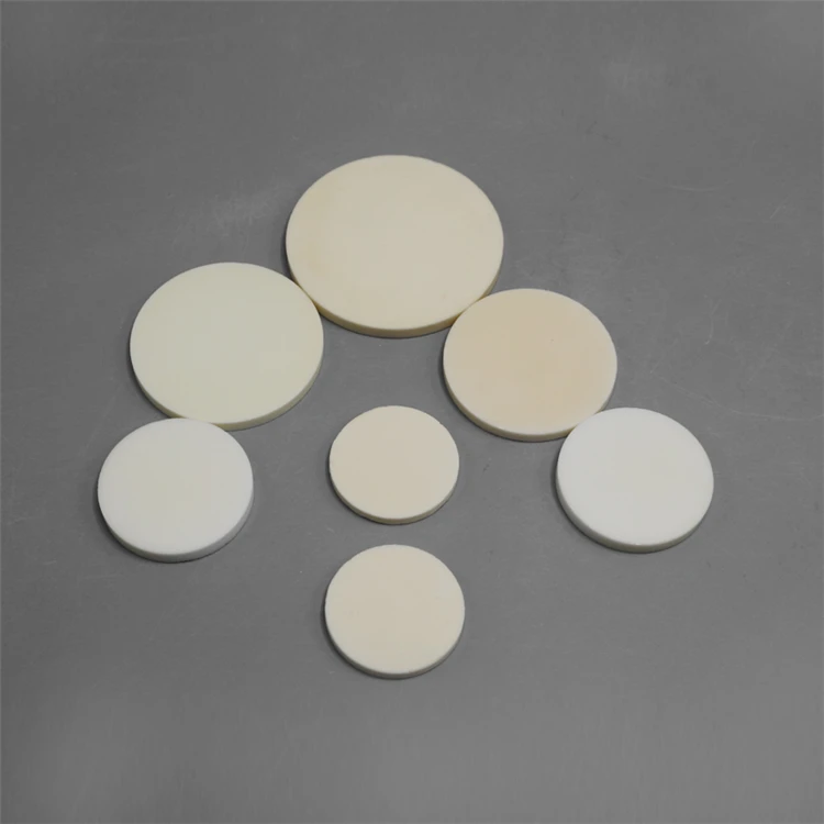 High temperature resistance Insulation Round Shape Zirconia Ceramic Discs Manufacturers