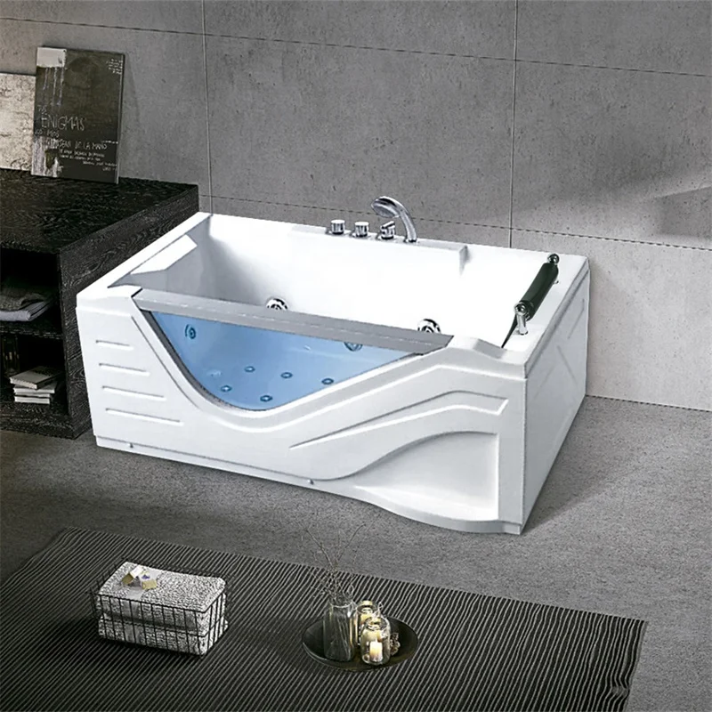 Factory Custom Accessible Whirlpool Air massage bathtub Luxury Bathroom Spa Double Tub