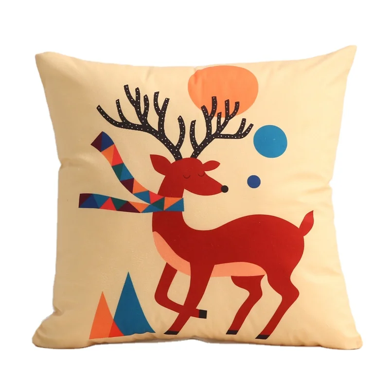 Quality assured Home decor mat printed throw pillow can be customized size fabric