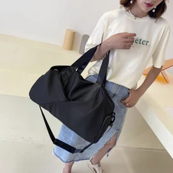 Розовая спортивная сумка для спортзала, дорожная сумка, кожаная спортивная сумка, Дорожная Спортивная Сумка Для Спортзала