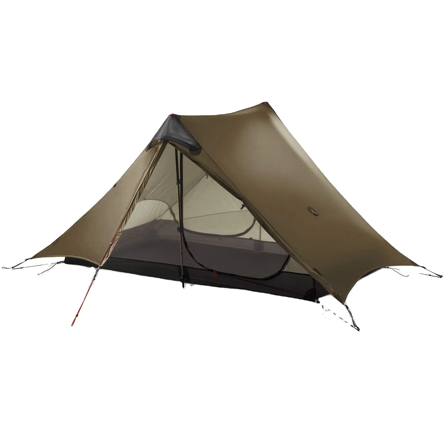 OEM hot sale lightweight easy to carry easy to setup 2 person outdoor camping tents Ultralight Backpacking Tent