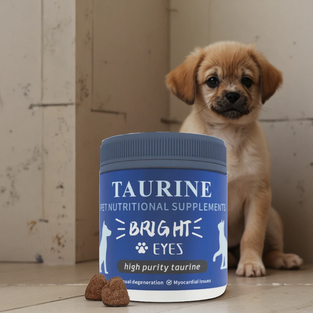 Private Label Multi-dimensional Taurine Soft Chews Powder Form Dog Immunity Enhancer Improves Myocardial Function for Pregnancy