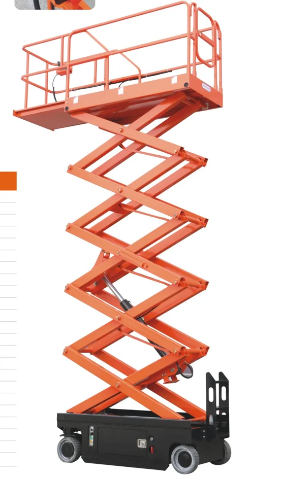 Full Electric Self-Propelled 6000mm 8000mm High Scissor Lift Table Lift Work Platform