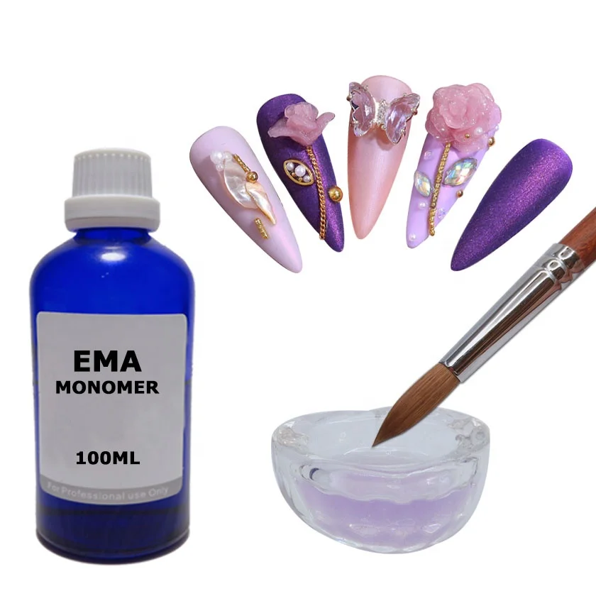 GZ acrylic powder and monomer nail extension kit for Builder Polymer Acrylic Liquids