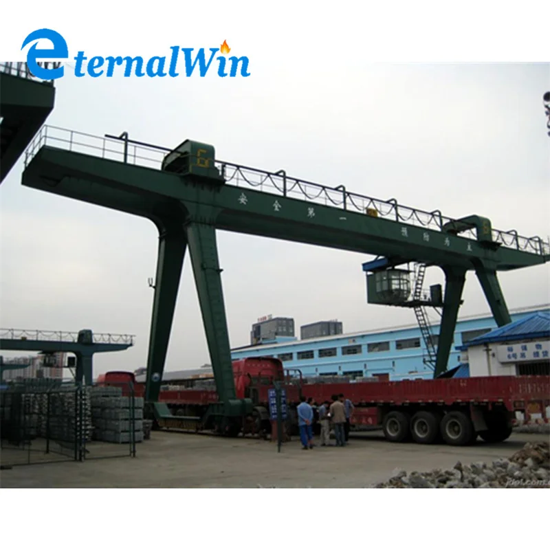 Double Girder Explosion Proof Gantry Crane Quay Side Container Gantry Crane For Construction