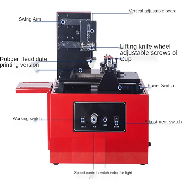 Ink Cup 1 Color Watch Dial Led Bulb Manualpad Printing Machine Price For Sale