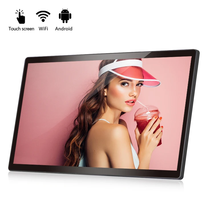 Wholesale High Quality  Network Android 8.1 21.5 Inch Wall Mounting Affiliate Programs Digital Signage Screen Displays