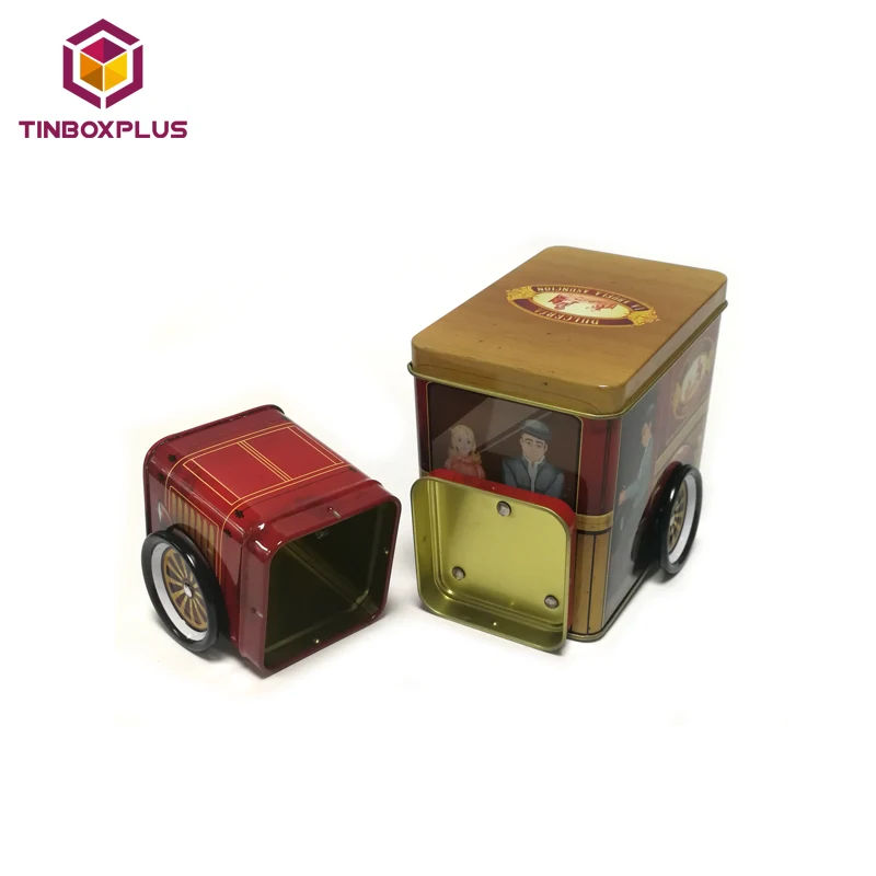 Brilliant Quality Retro Car Shape Tin Box Vintage Truck Shape Metal Tin
