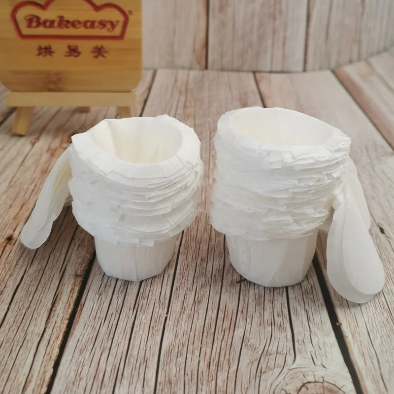 Coffee capsule filter paper cup Disposable Filters K Carafe Filter Cups K Carafe Pods Compatible Paper White and Unbleached
