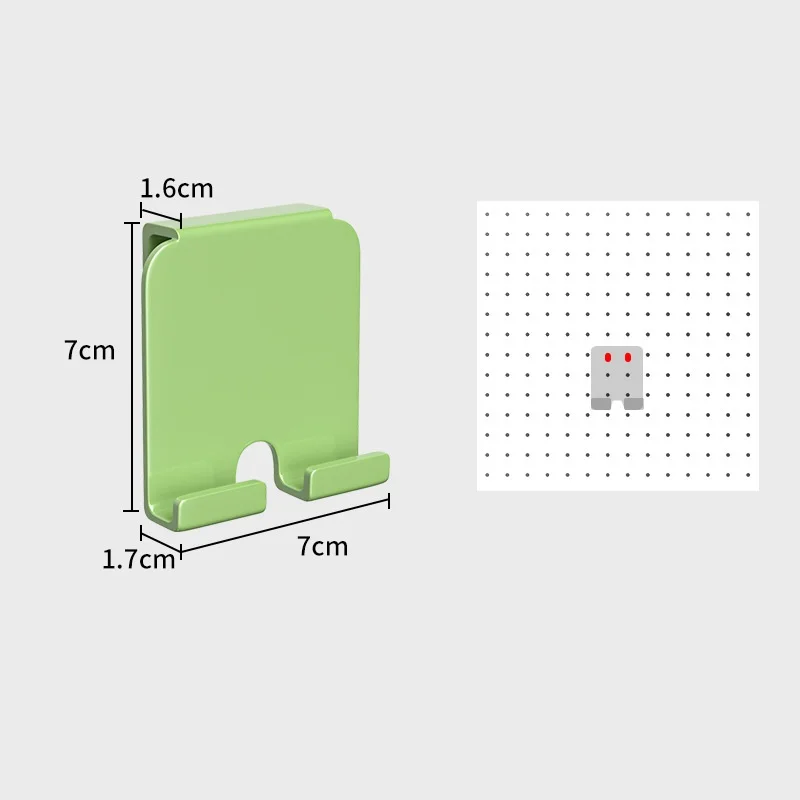 Various Tool Organization Tray Metal Desk Pegboard Phone Holder with Locks Steel Office Organizer Bins Assortment Table Storage