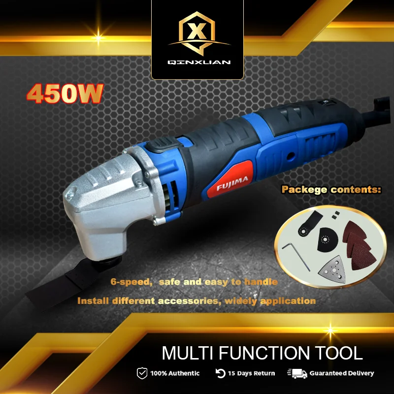FUJIMA FT-MFT450  450W Multi Function Tool Polishing and Grinding Oscillating Tools