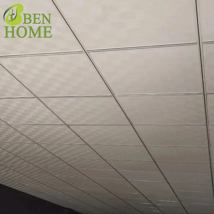 Modern Design Suspended PVC Gypsum Ceiling Board For Hotel