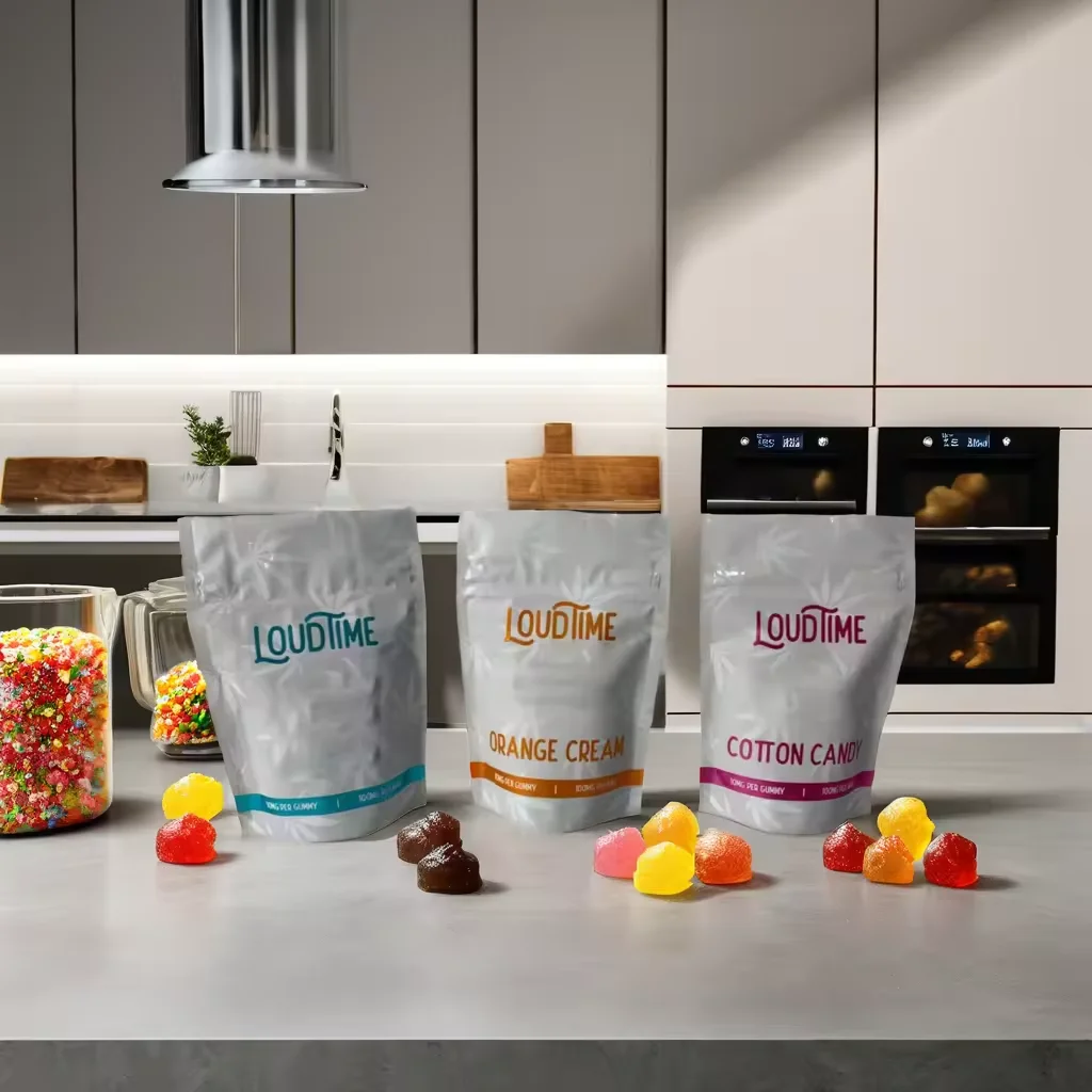 Factory Wholesale Customizable PE Ziplock Bags Flat Bottom Stand-Up Pouch with Zipper Top for Food Packaging for Liquids