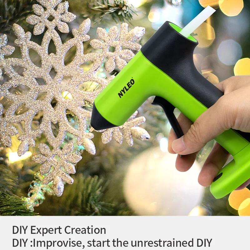 New product 3.7V Rechargeable Cordless glue gun 30 Seconds Fast heating battery glue gun