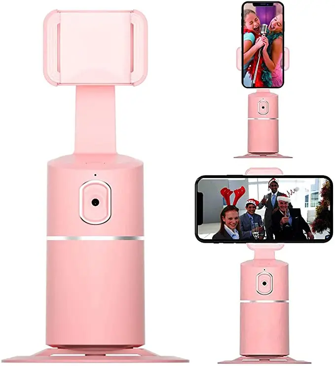 Держатель для телефона с функцией автослежения за лицом и камерой Vlog вращением на 360